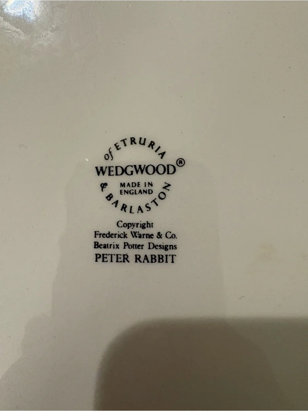 Beatrix Potter Peter Rabbit Wedgwood Porrigers/Dishes Set of 2